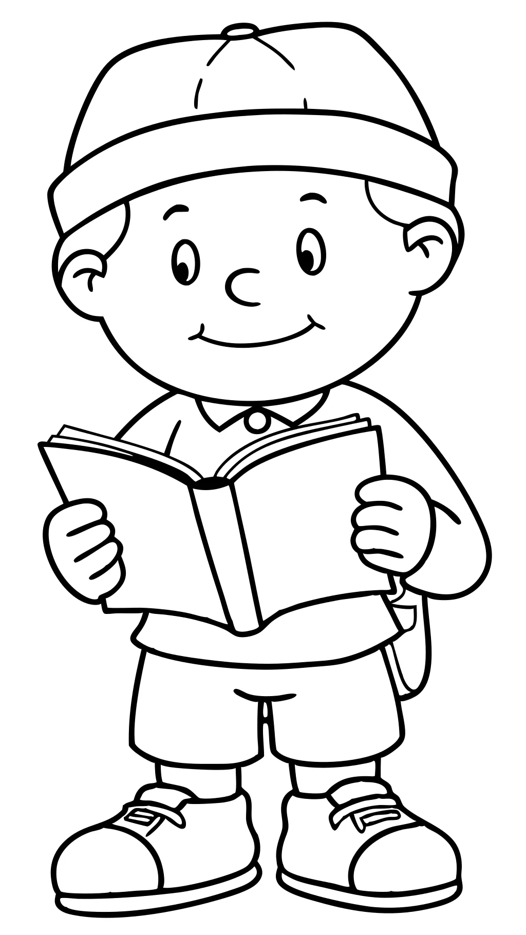 caillou coloring pages